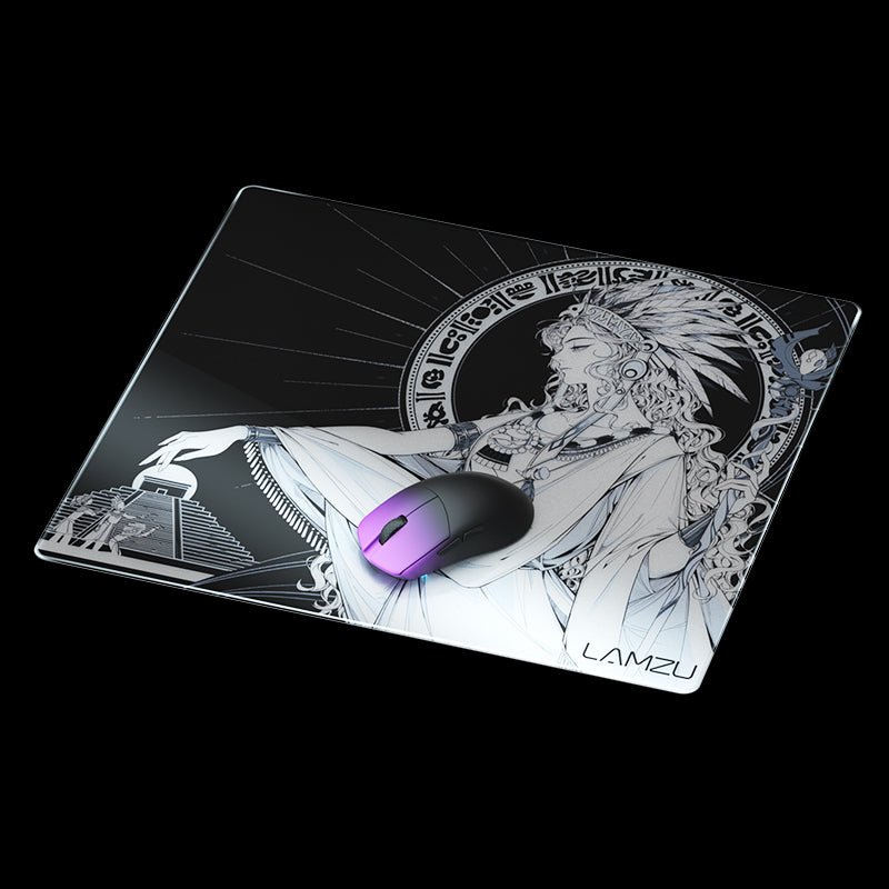 LAMZU MAYA Glass Mousepad - LAMZU