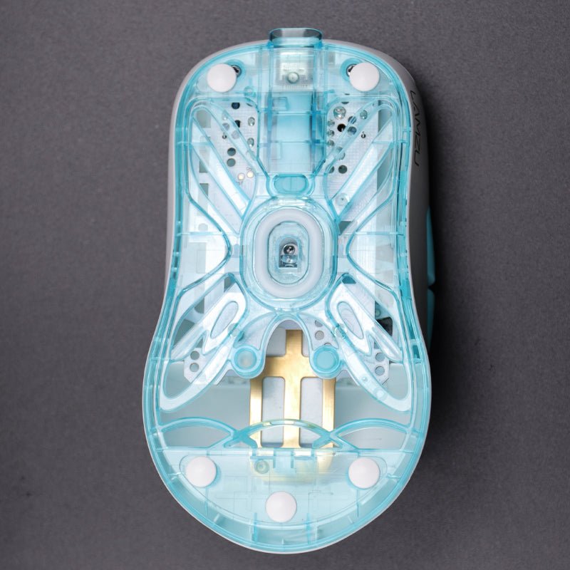 LAMZU Mouse Round Dot PTFE Skates